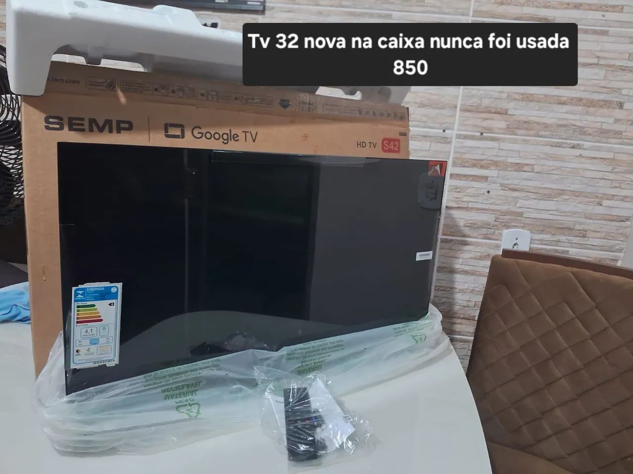 TV 32 nova na caixa 