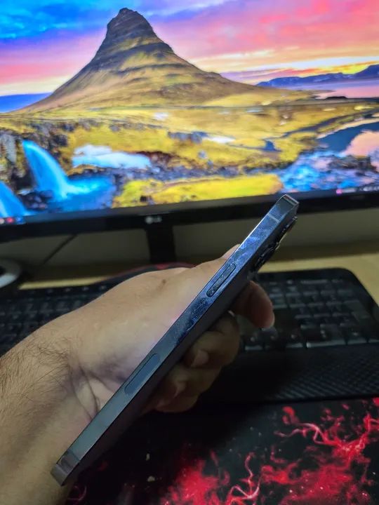 Apple IPhone 13 PRO MAX NA CAIXA Aceito troca passo cartão - Foto 6