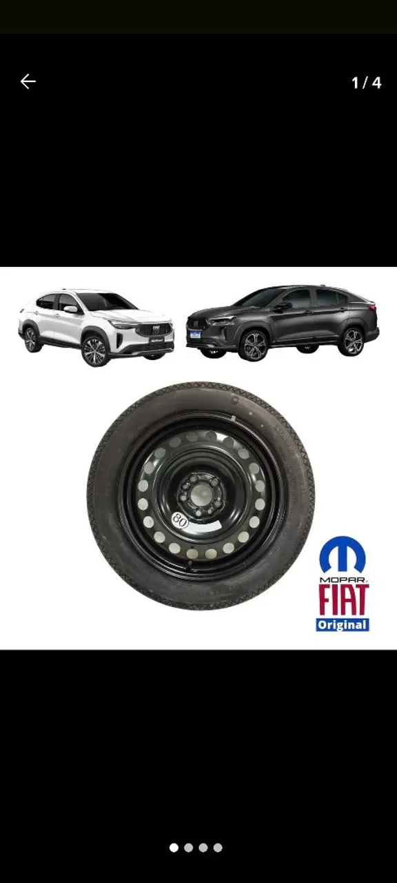 Roda estepe Fiat fastback Original