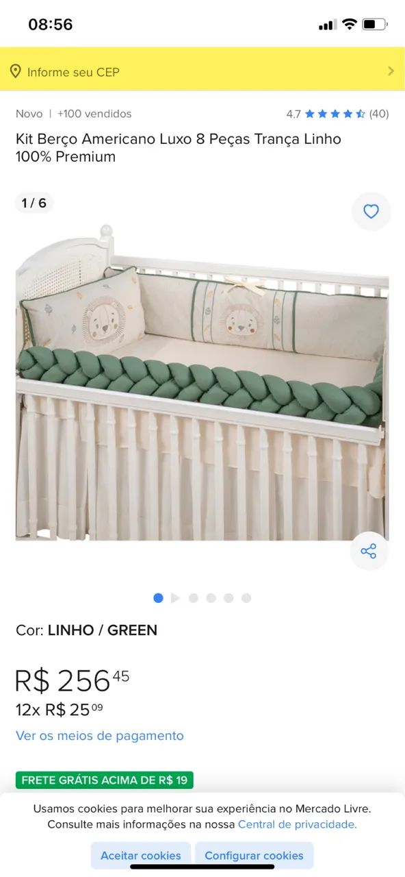 Kit berço americano - Foto 3