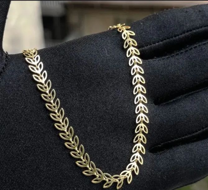 Chokers trigo banhada a ouro  - Foto 5