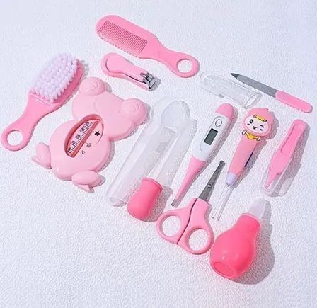 Kit 13 Peças Higiene Cuidado Bebê Recém Nascido Essencial Cuidados Com O Bebê z1235 - Foto 3