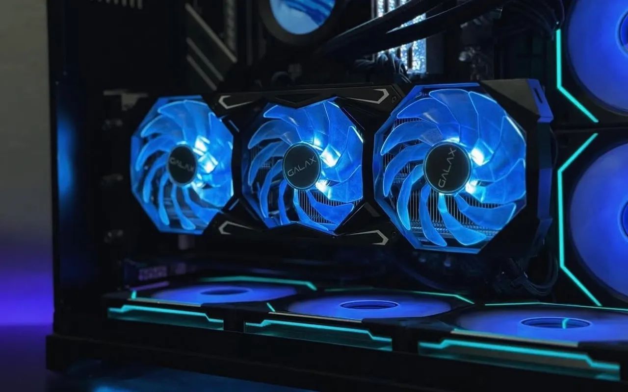 RTX 3070 TI Galax RGB Triple Fan  - Foto 2