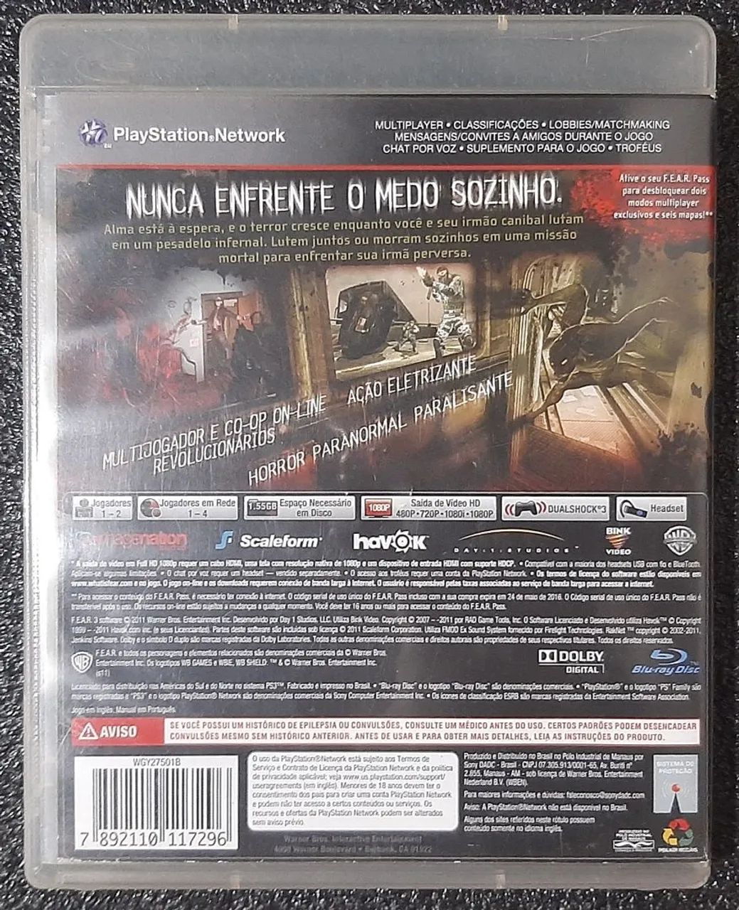 F.e.a.r. 3 ps3 semi-novo - Foto 4