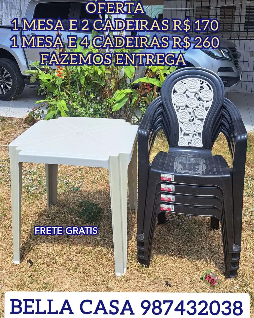 MESA ATHENAS QYX6 PLASTICA UZ FRETE GRATIS 