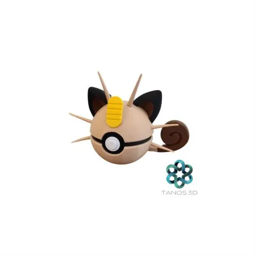 3D Impressão Pokémon - Meowth, Rayquaza, Squirtle, Blastoise, Lucario 