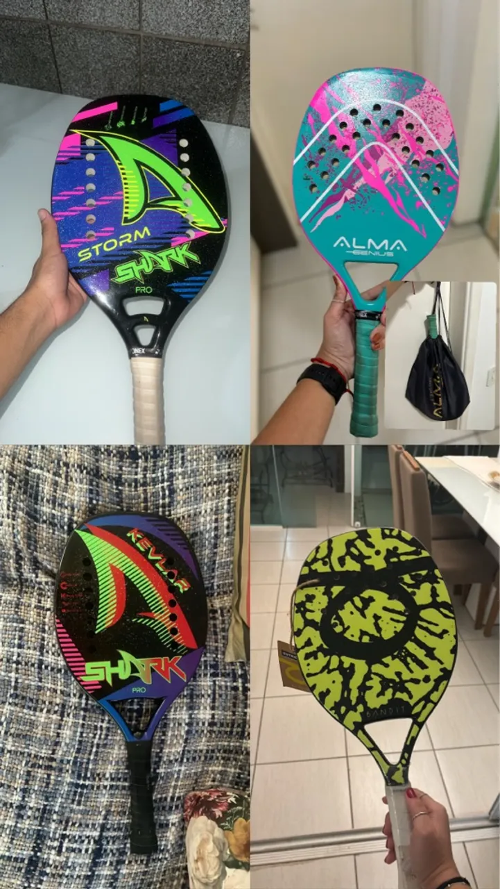 Raquetes de Beach Tennis - Diversos Modelos
