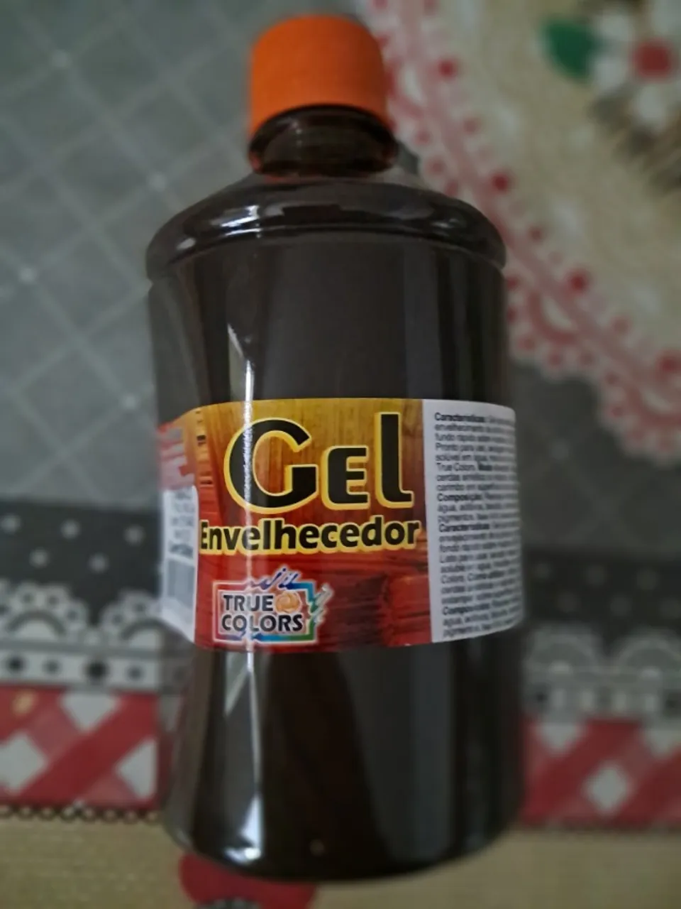 Tinta Gel Envelhecor True Collors-lacrado-cor tabaco