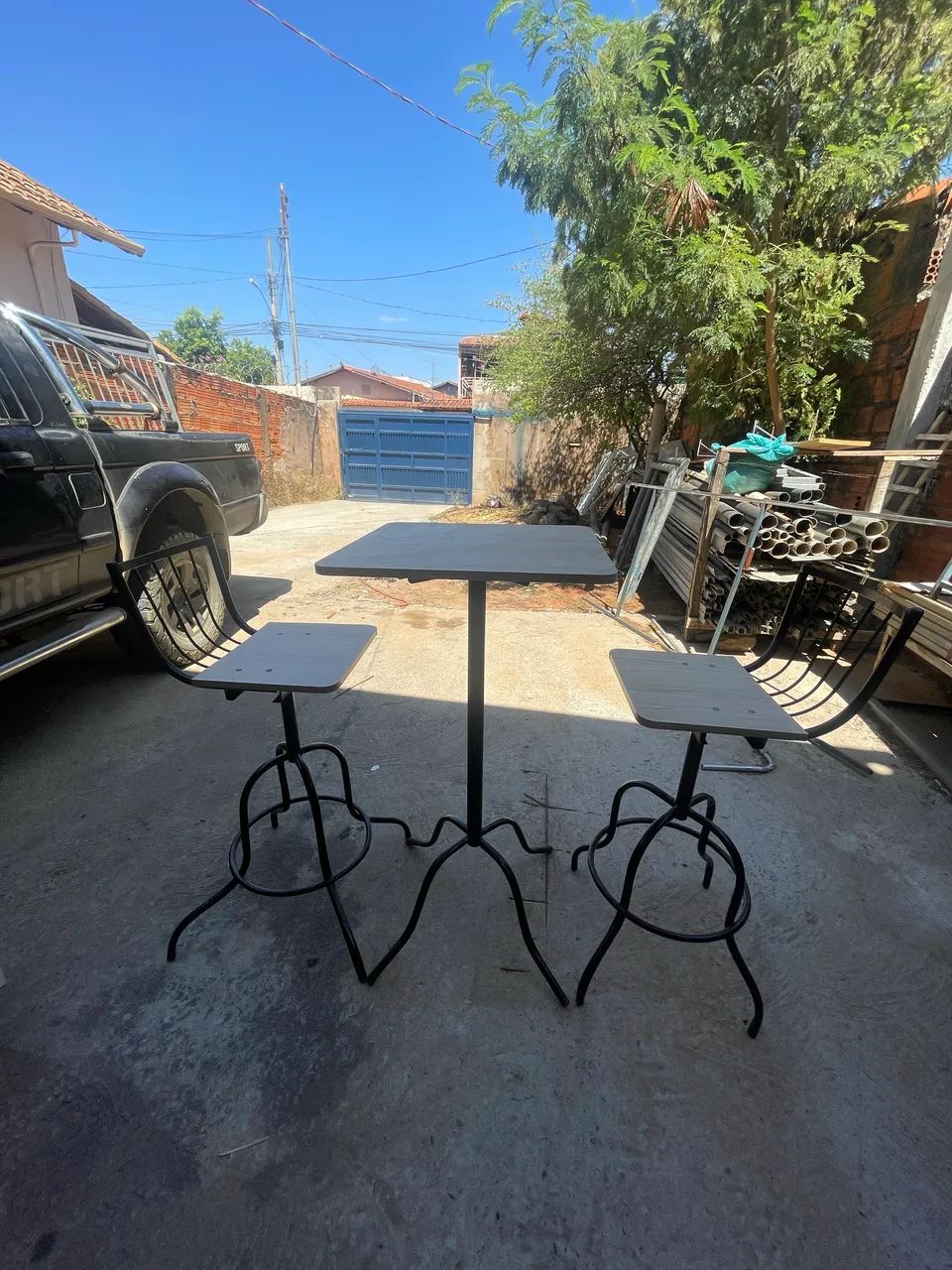 Jogo de mesa com cadeiras vintage - Foto 4