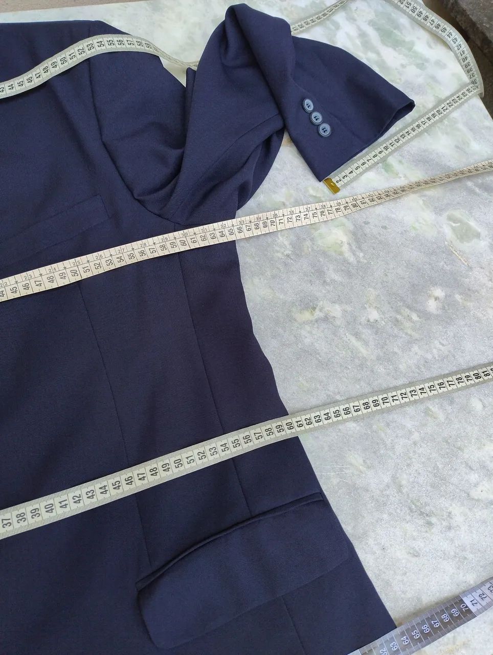 Terno Calça e Blazer Fiescot Azul Escuro  - Foto 5