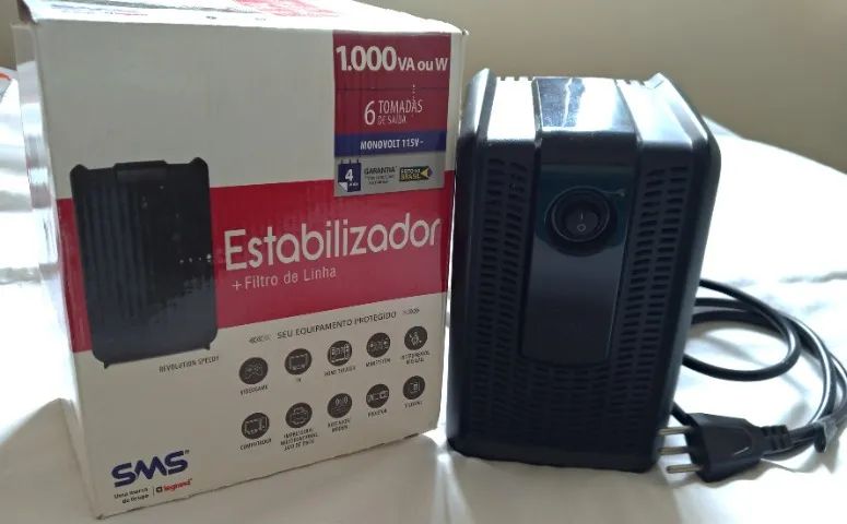 Estabilizador SMS 1000va - Foto 2