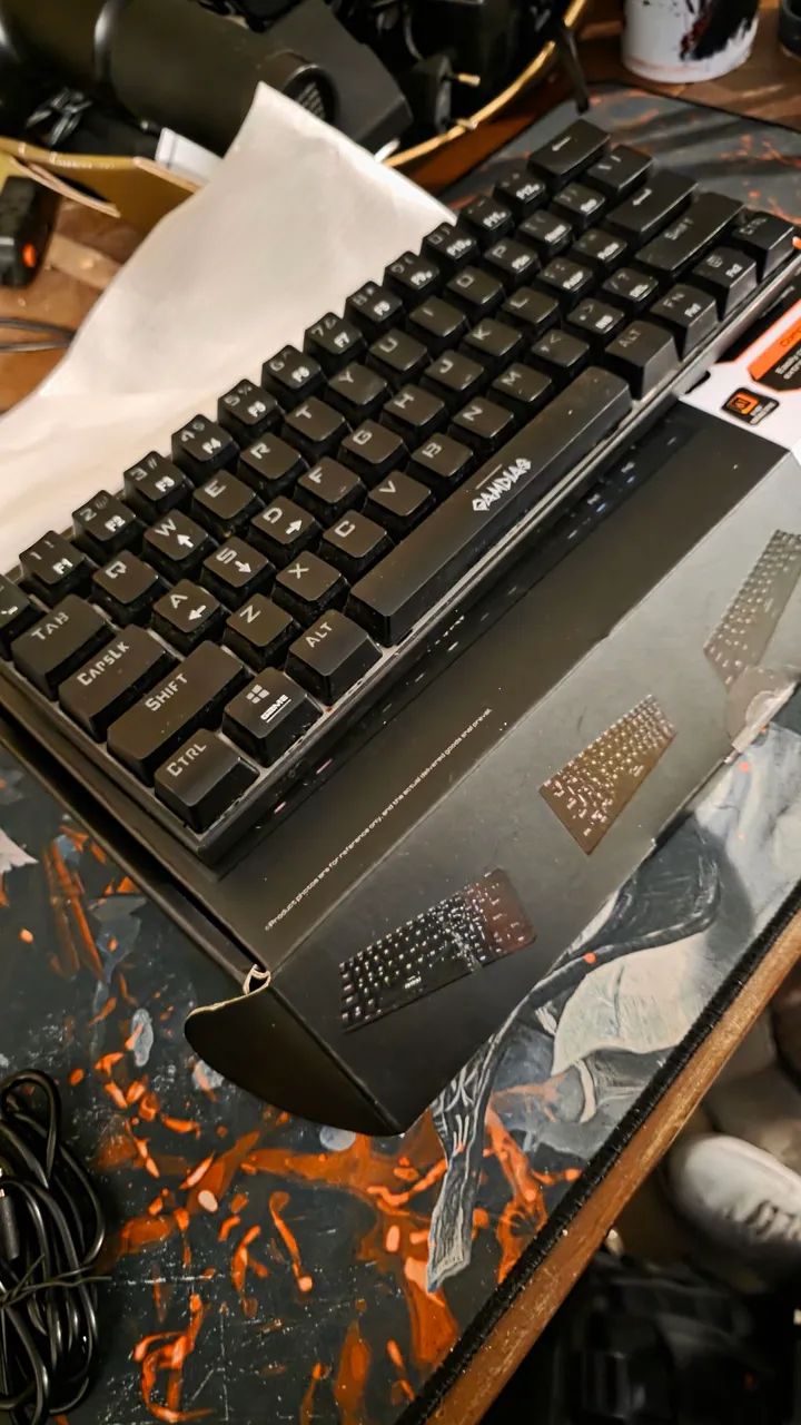 Teclado mecanico rgb gamdias Hermes  e3 - Foto 3