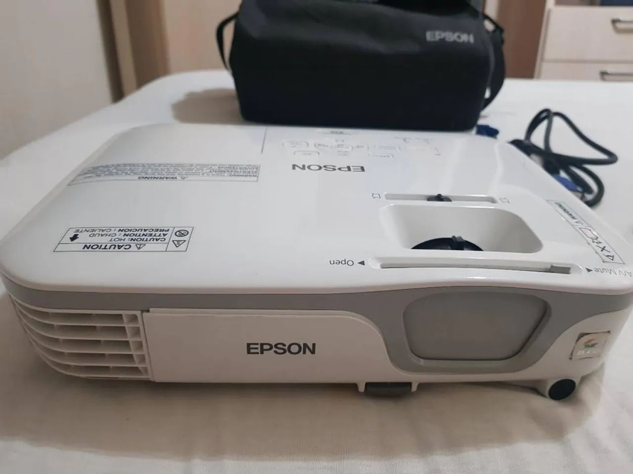 Projetor Epson PowerLite X12 - Foto 4