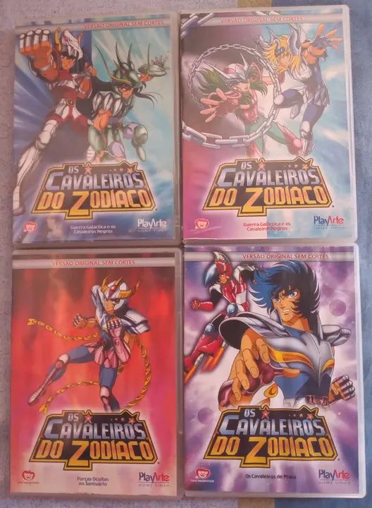 Dvd cavaleiros do zodiacos