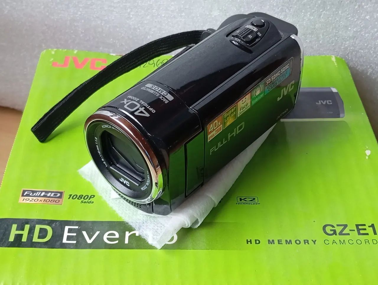 filmadora jvc everio