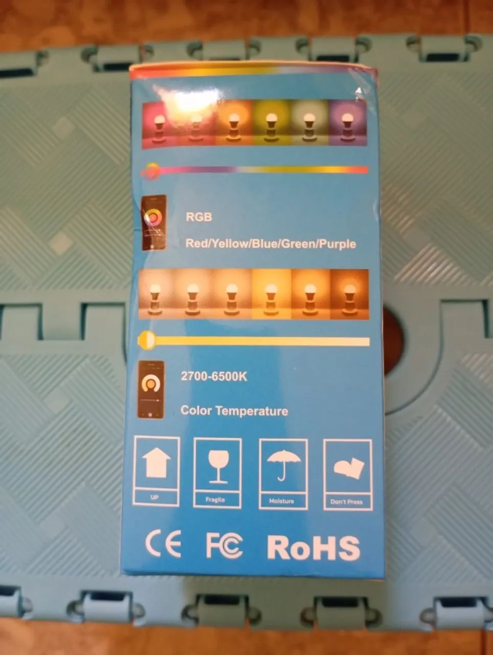 Lâmpadas Inteligentes Rgb Wifi Led Smart Google Alexa Colorida 09w e 10w - Foto 3