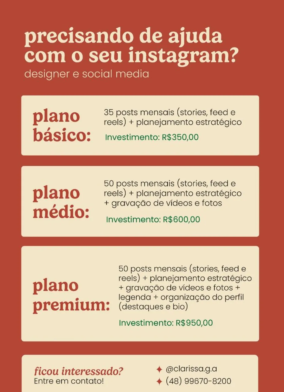 Serviços Social Media