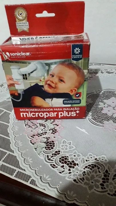 Micronebulizador para Inalação Micropar Plus+