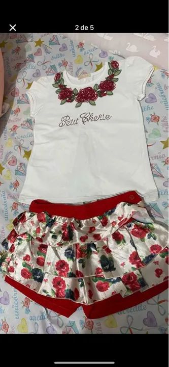 Lote de menina tam 4 100 reais  - Foto 5