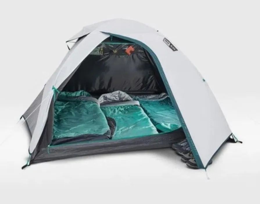 Barraca De Trilha Arpenaz 3 Fresh & Black | 3 Pessoas usada uma vez