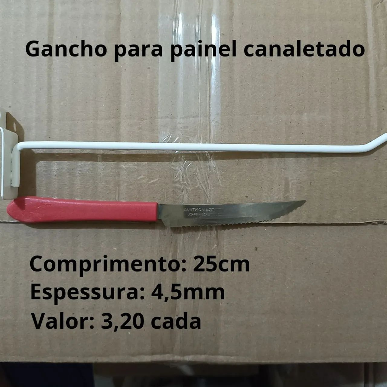 Gancho para painel apartir de 2,80- entrega grátis  - Foto 6
