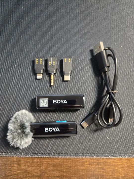 Microfone Sem Fio Dual-Channel BOYA BOYALINK A1 - Foto 2