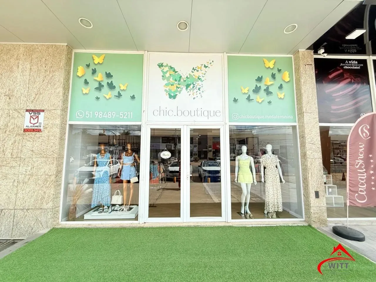 Ponto comercial no bairro Hípica