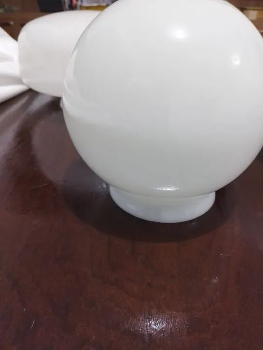 01 Cúpula globo branca - Foto 2