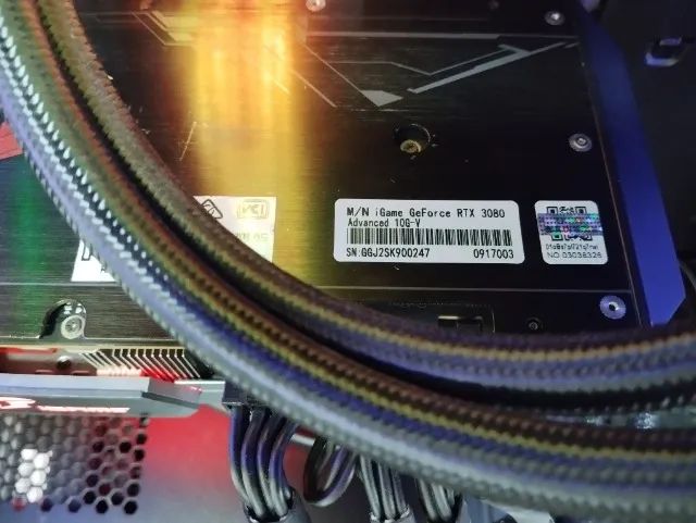 Placa De Vídeo Rtx 3080 Oc 10gb Nvidia Colorful Igame  - Foto 4