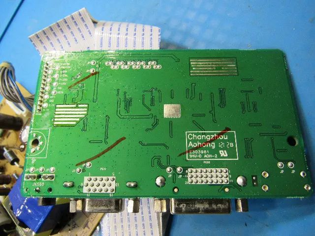 Placa principal e fonte monitor Flatron E2241V - Foto 5