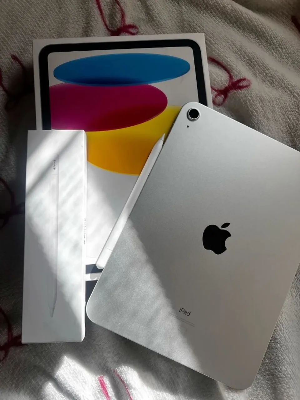 iPad 10 com Apple Pencil 