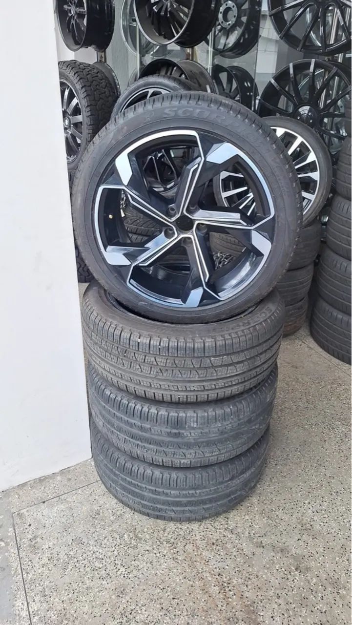 Jogo de Pneus e Rodas Aro 20, Audi SQ8 - Foto 5