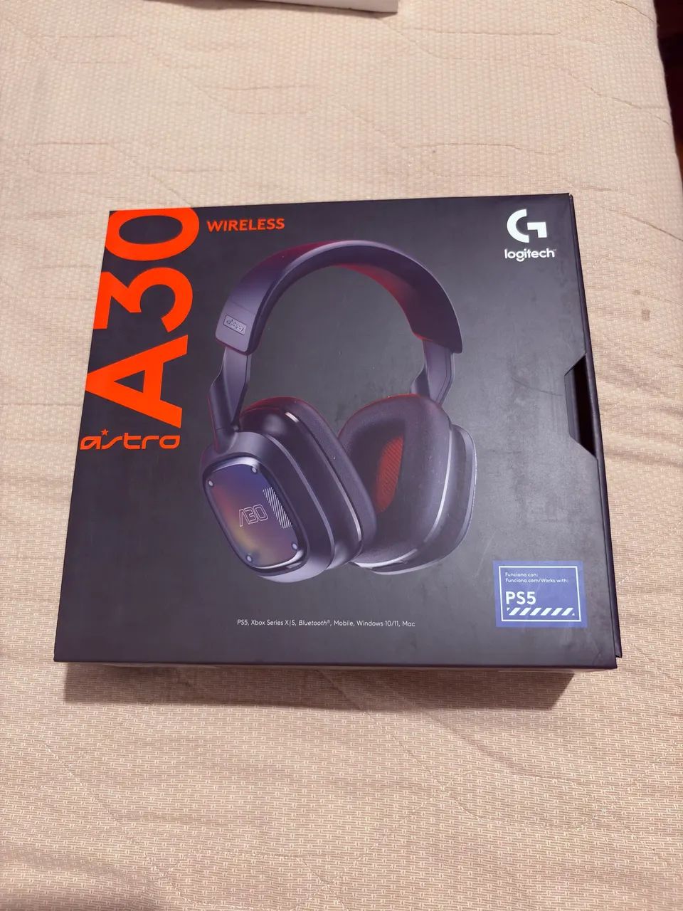 Headset Sem Fio G Astro A30 Azul XB Logitech64167706338435121