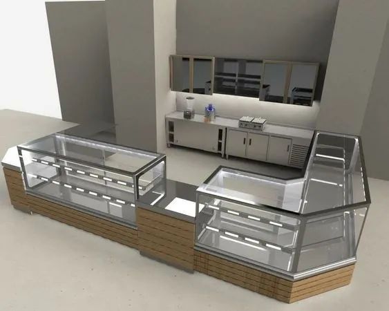Balcão Self-Service de Aço Inox e Granito - Foto 5