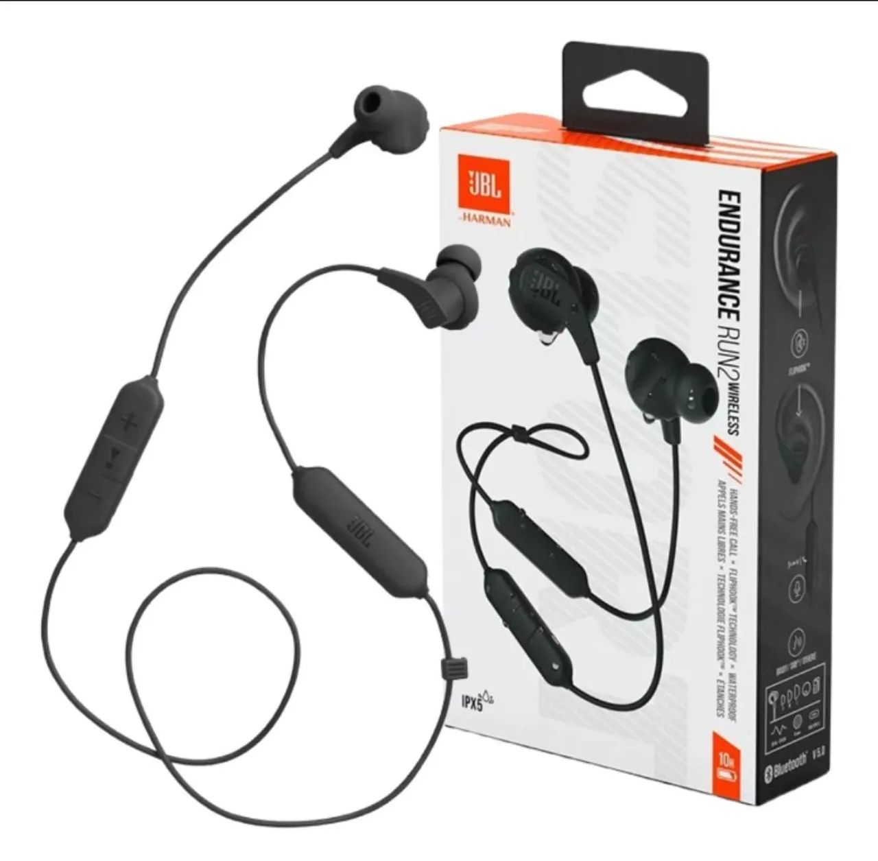 Fone de Ouvido JBL Endurance Run2 Wired - Novo - Foto 2