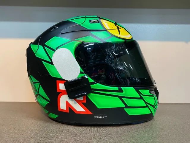Capacete Hjc R-pha 10 Mamba Tamanho 58 Seminovo - Foto 2