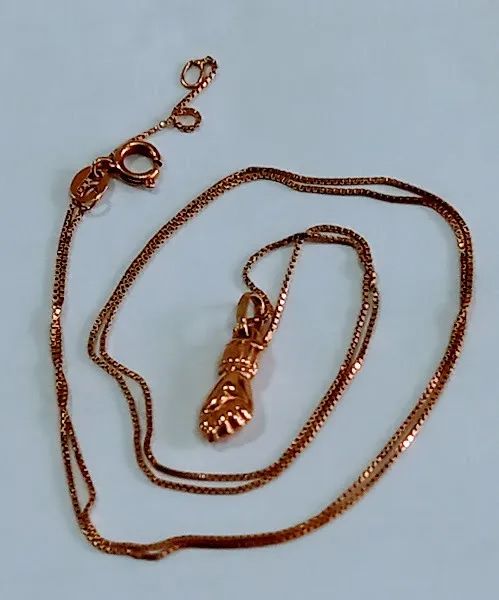 Corrente de Ouro Com Pingente (Figa) - Foto 5