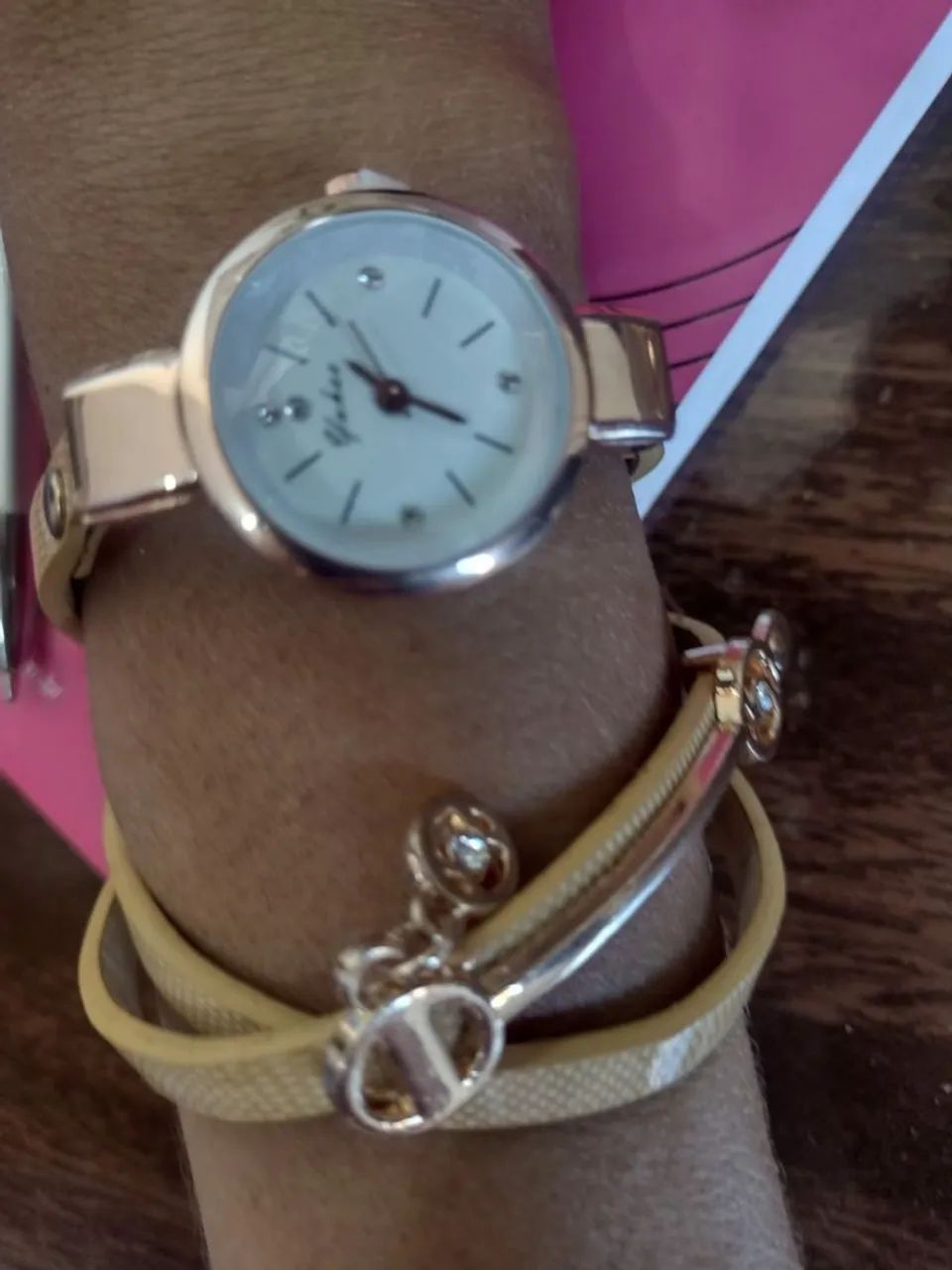 Relógio com bracelete  - Foto 3