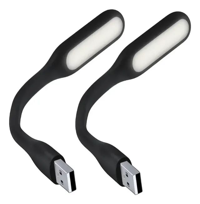 Luminária Flexível Led Usb Para Notebook Pc Leitura