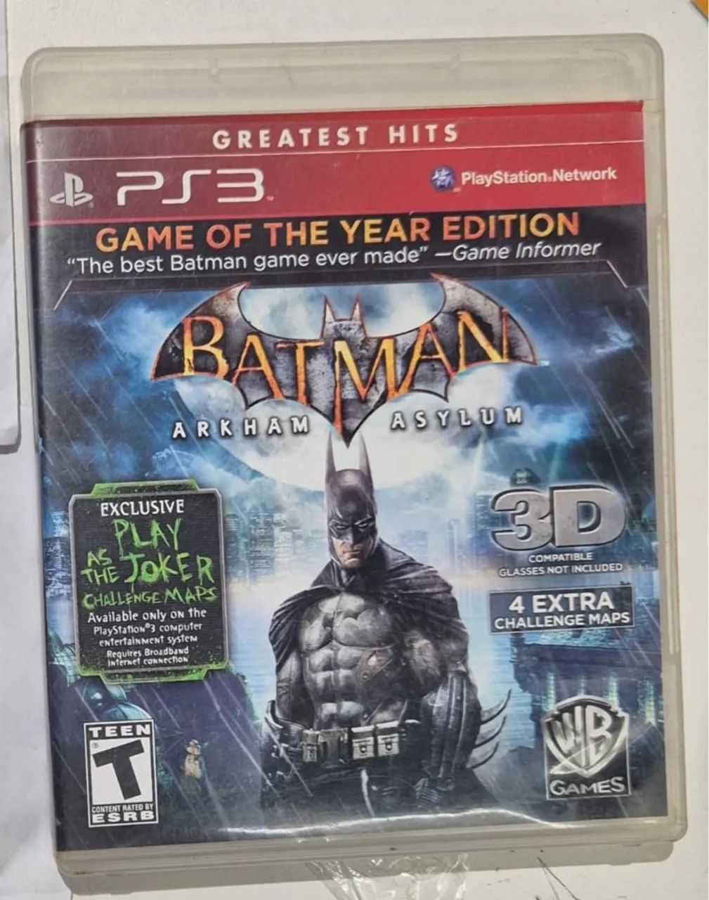 Batman Arkham Asylum - Ps3