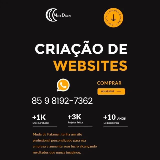 Criação de Sites Sem Mensalidade | Pagamento Único