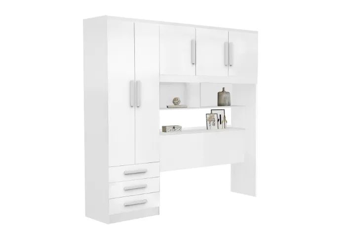 Guarda-Roupa México 5 portas Casal- Produto Novo Entrega Rápida - Foto 4