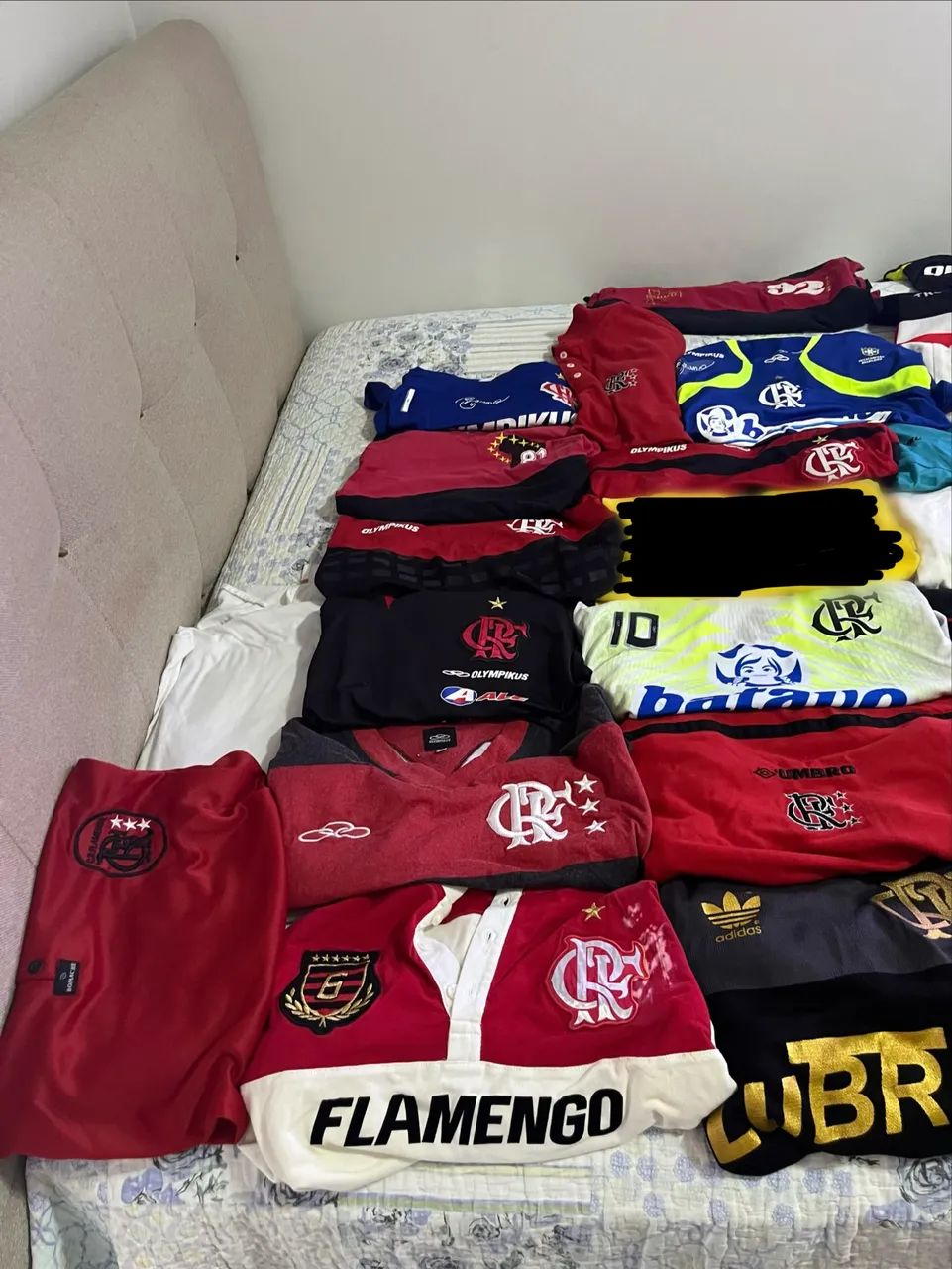 Coleção com 40 camisas/mantos do flamengo - Foto 2