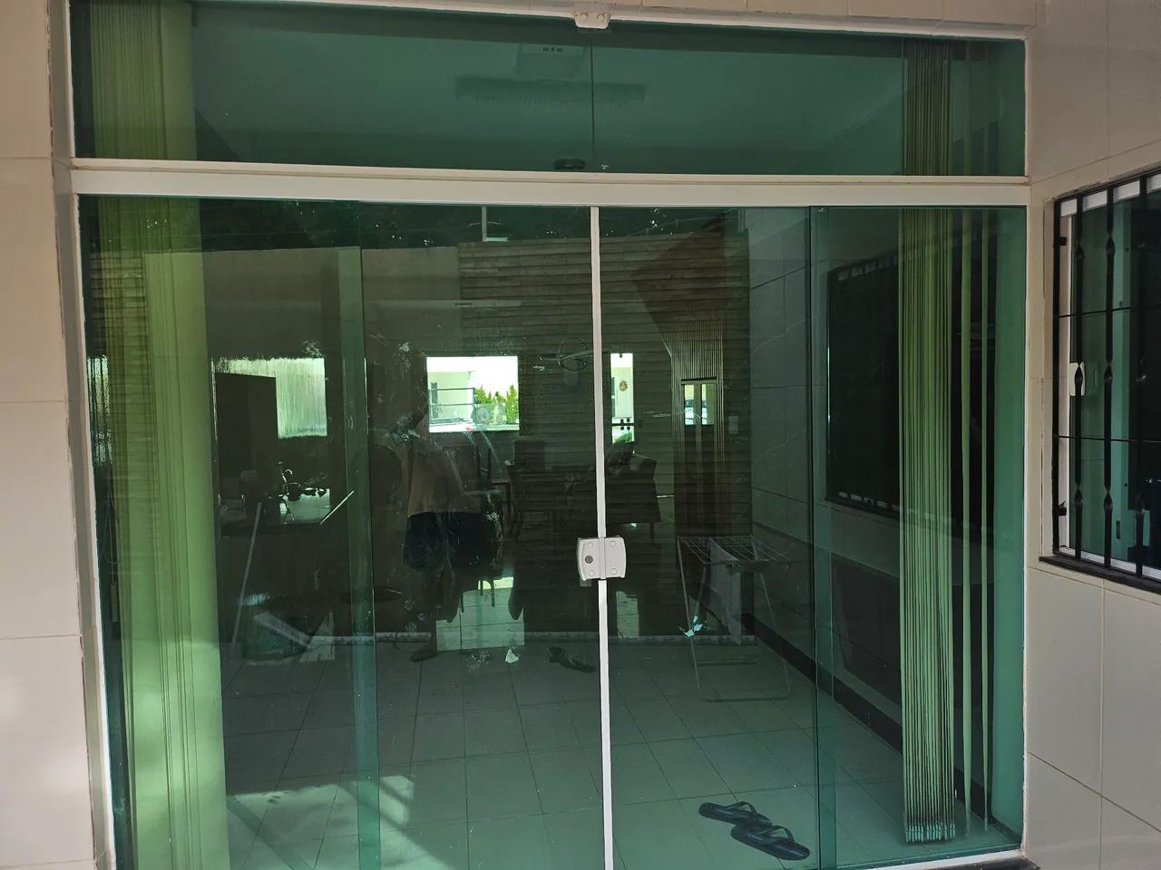 Porta de vidro 4 folhas só 1000,00 - Foto 3