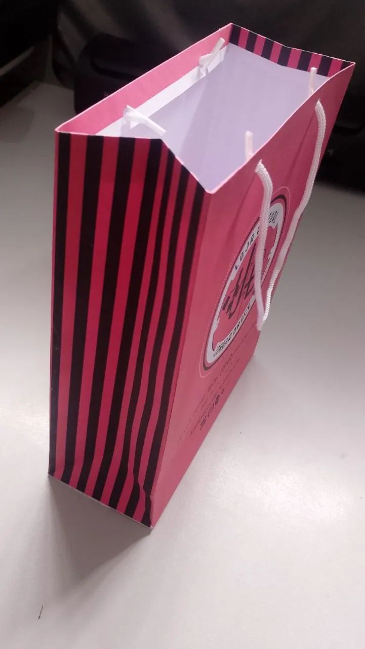Sacolas de papel personalizadas a partir de R$:1,10 - Foto 4