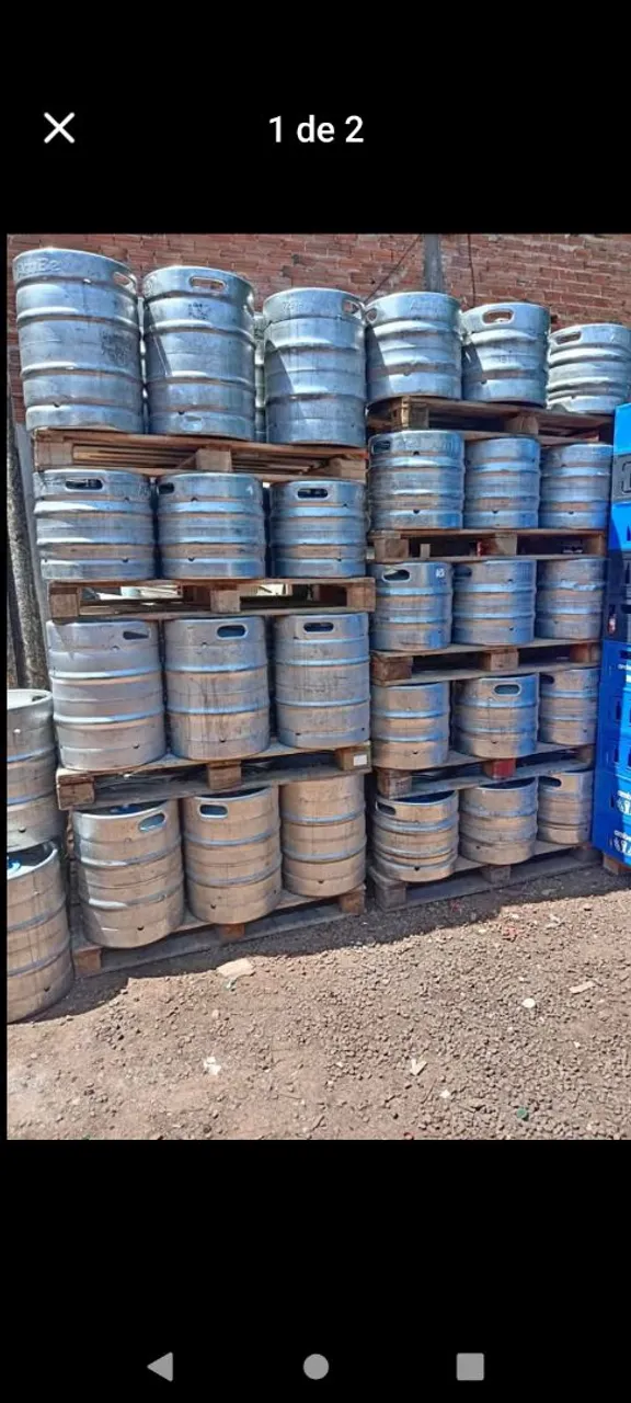 Barris de Cerveja - chopp padrão AmBev
