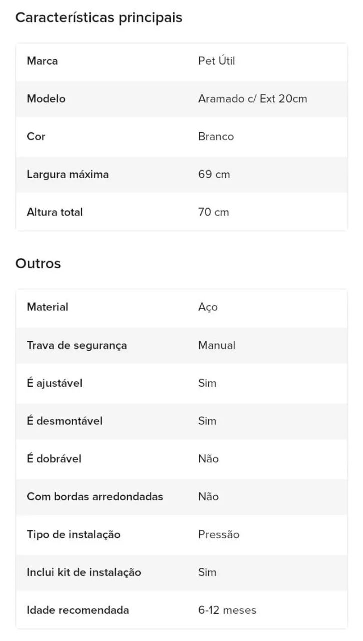 Grades De Proteção  - Foto 6