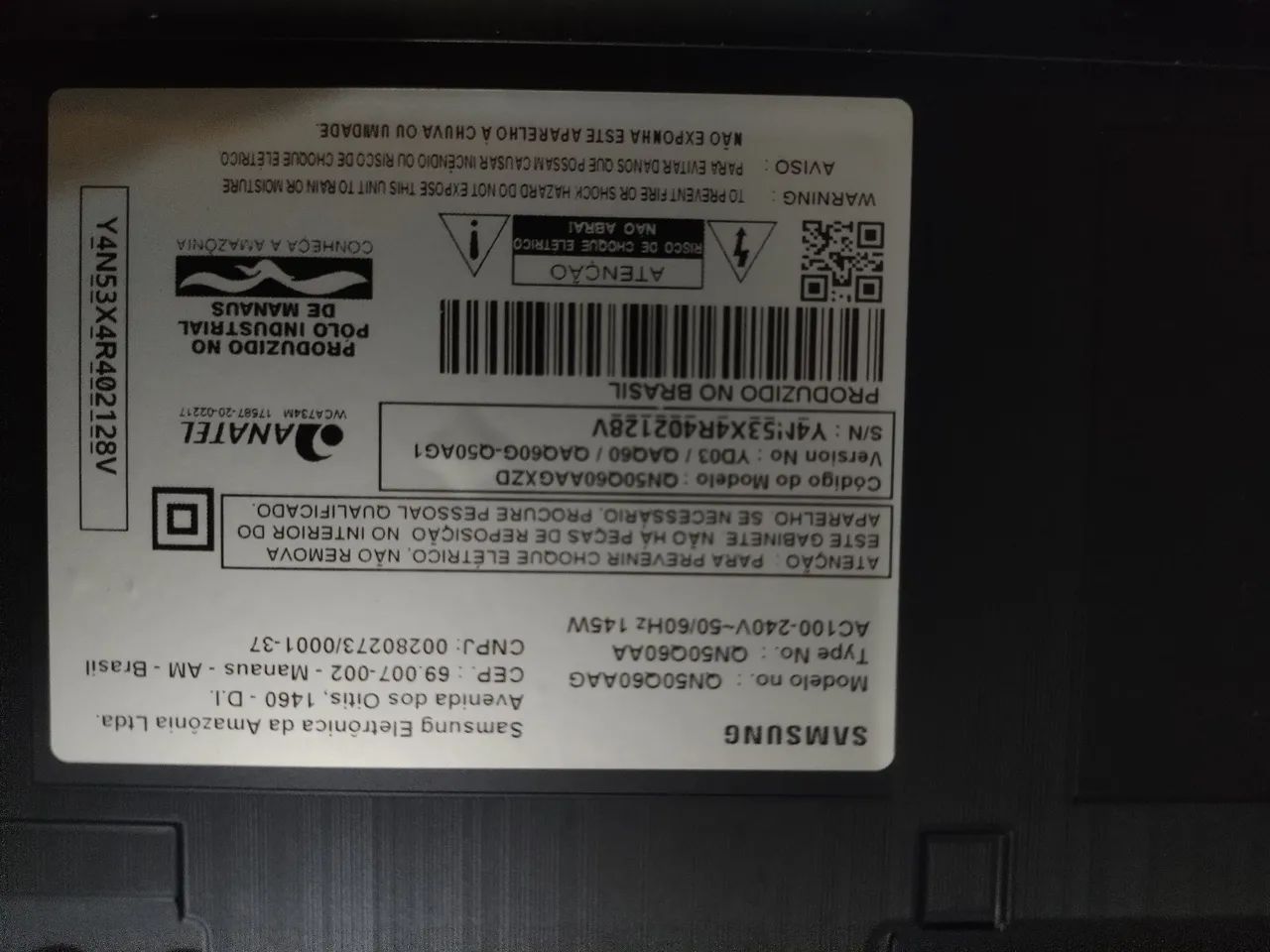 Placa tv Samsung 50 polegadas 4k