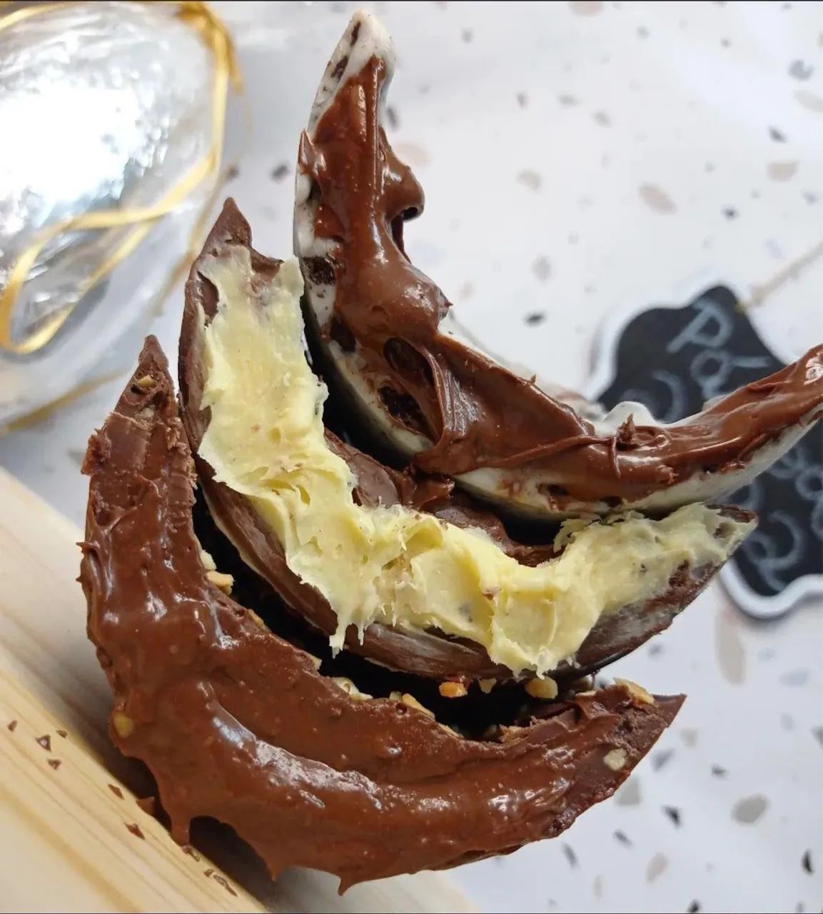 Ovos de Páscoa trufados