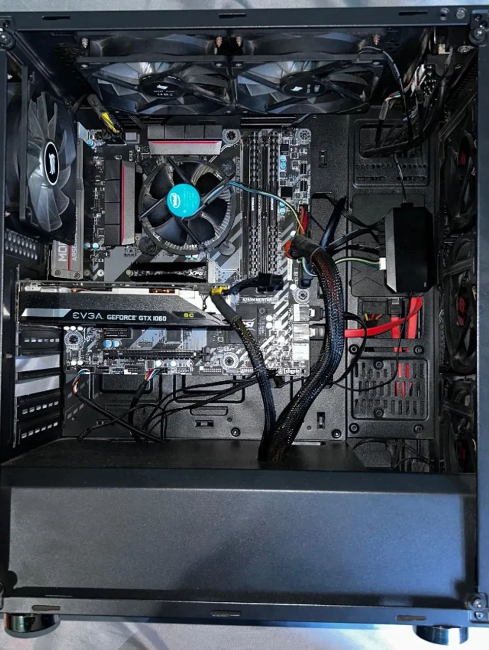 PC Gamer i5 7400 GTX 1060 6GB 16GB DDR4 SSD NVMe 512GB